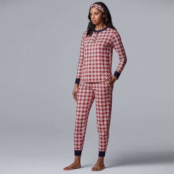 Simply Vera Vera Wang Other - Simply Vera Vera Wang Long Sleeve Pajama Set